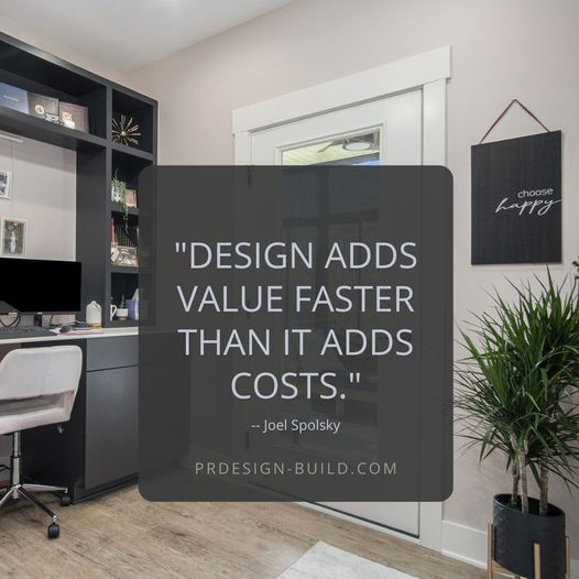 Design adds value faster than it adds costs